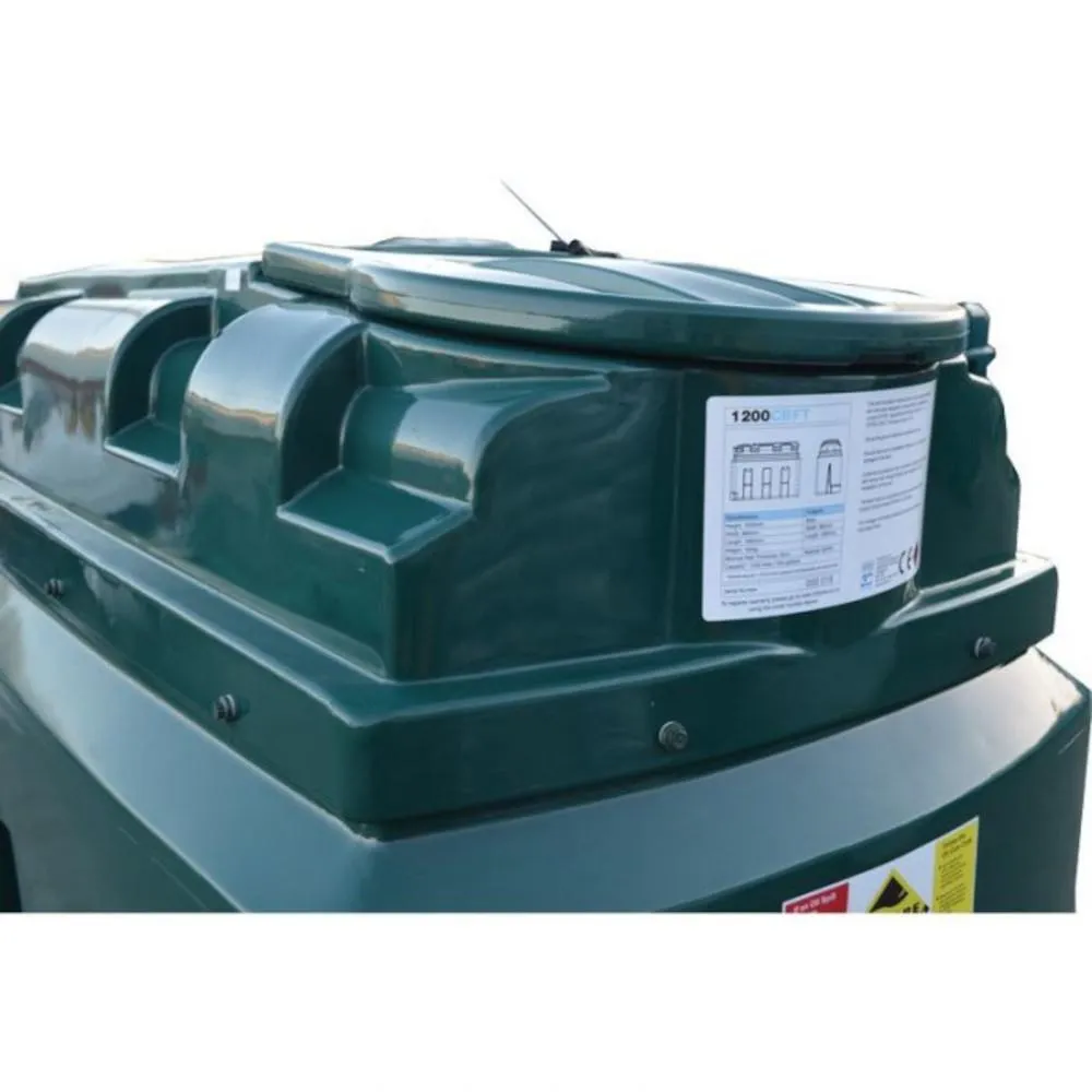 1200 Litre Plastic Bunded Oil Tank