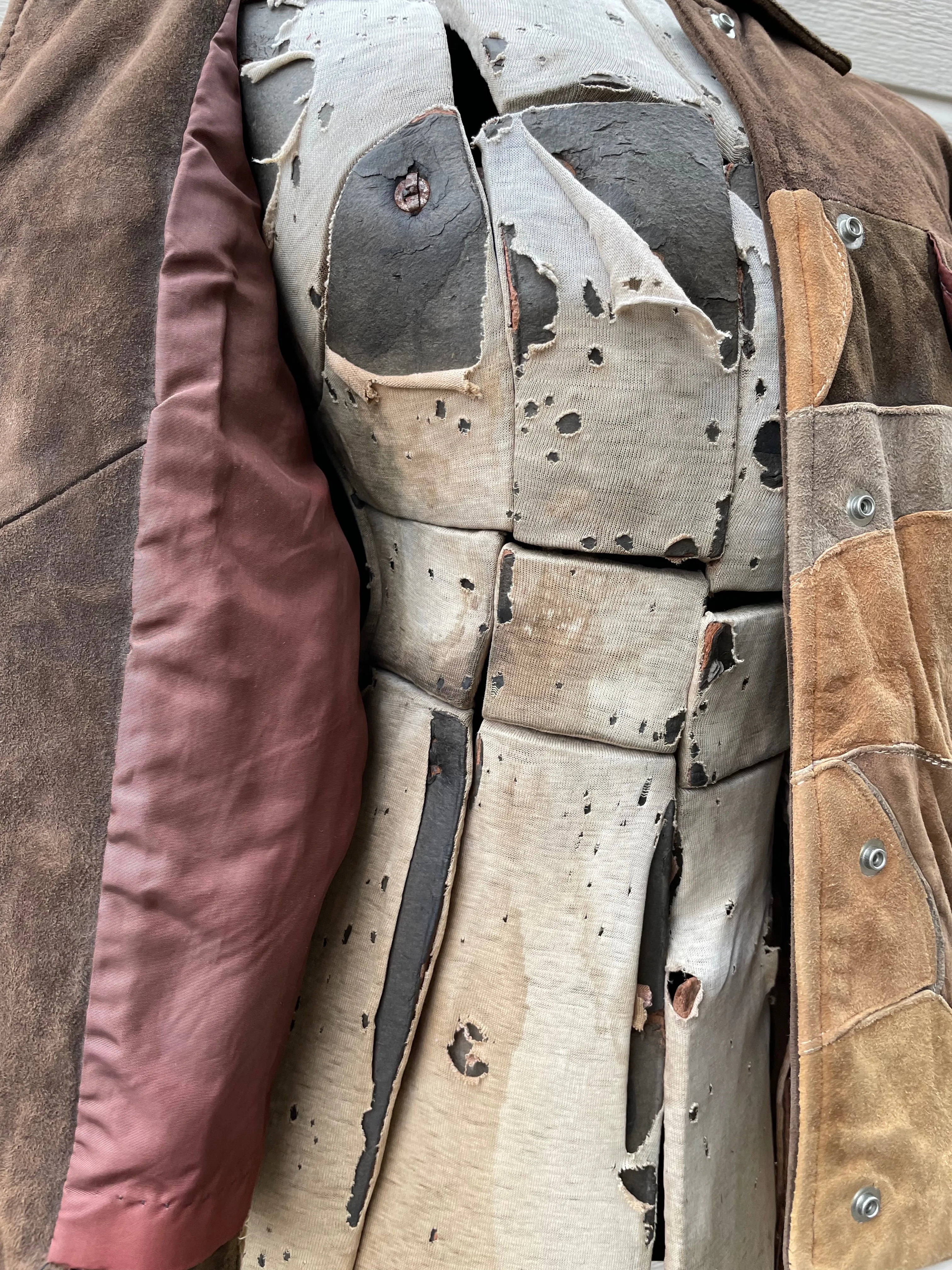 1960s Patchwork Suede Jacket