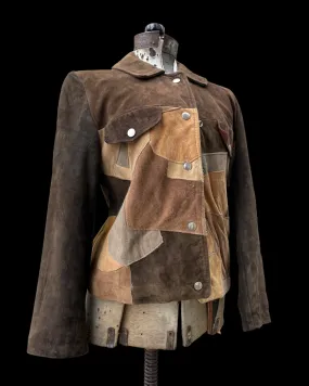 1960s Patchwork Suede Jacket
