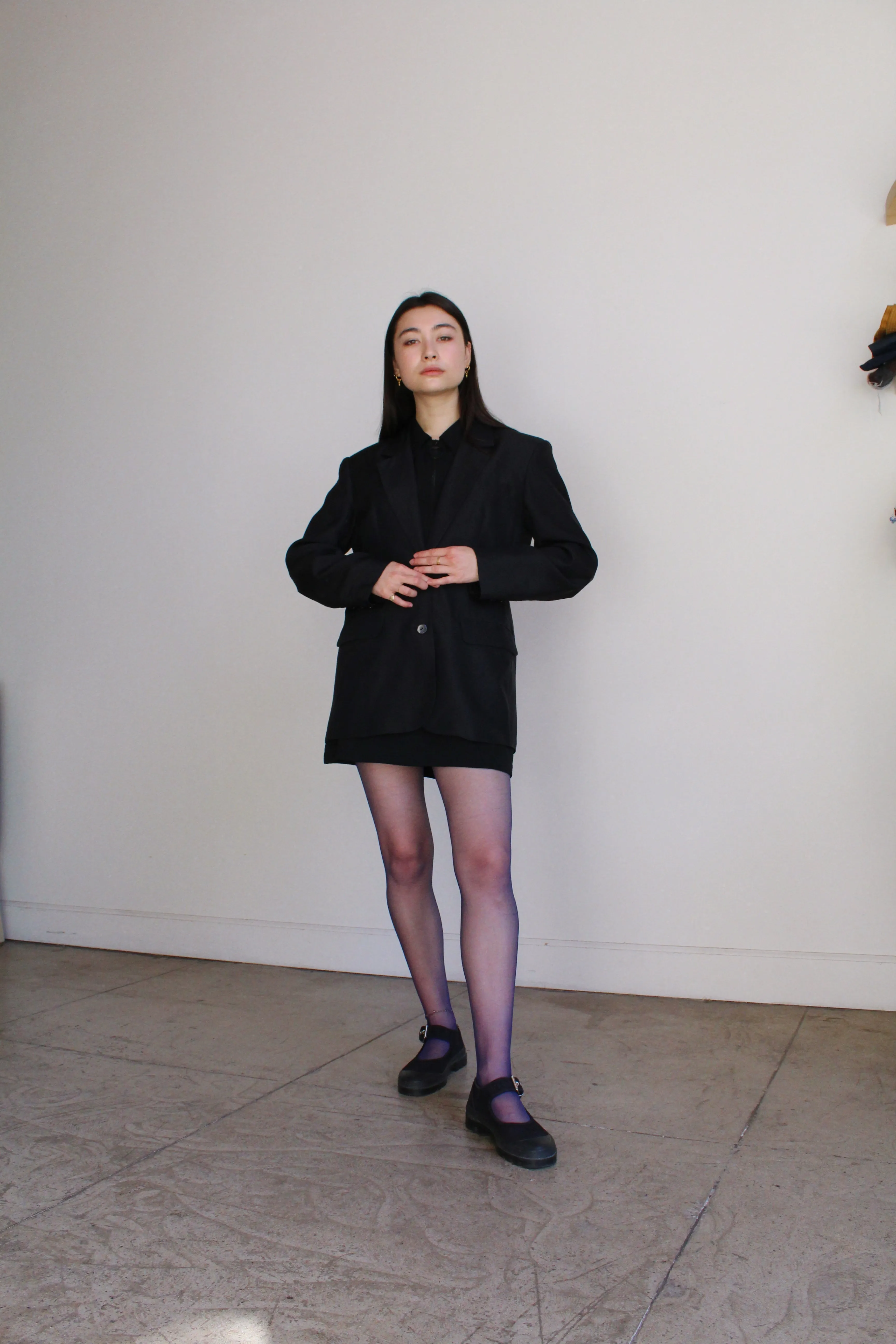 1980s Black Blazer