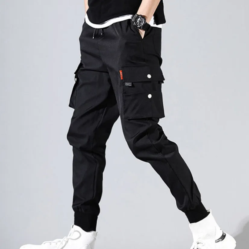 2021 Spring Cargo Pants Men Joggers Harajuku Sports Jogging Trousers Men's Clothing Male Tactical Streetwear