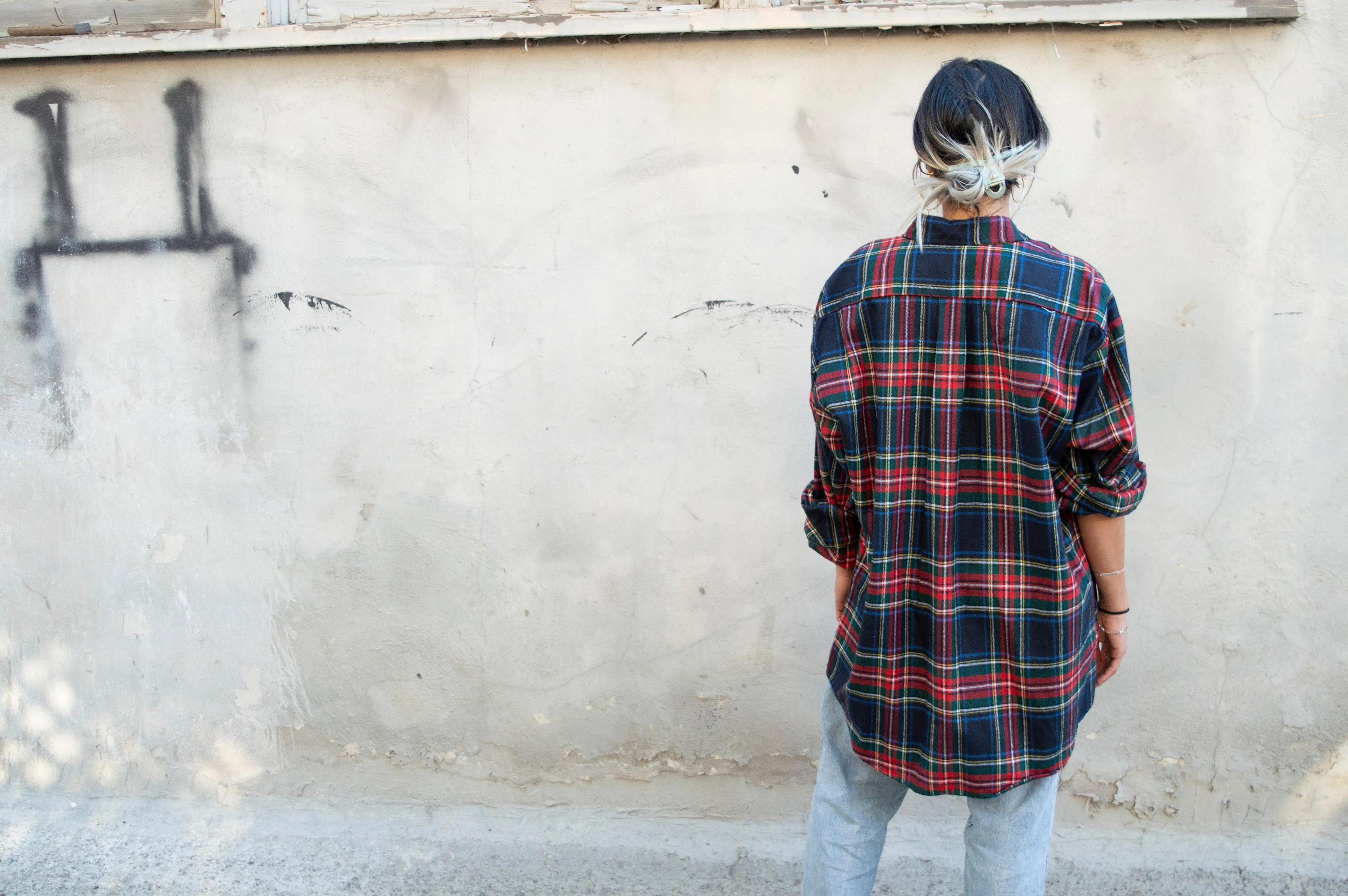 90's oversized flannel