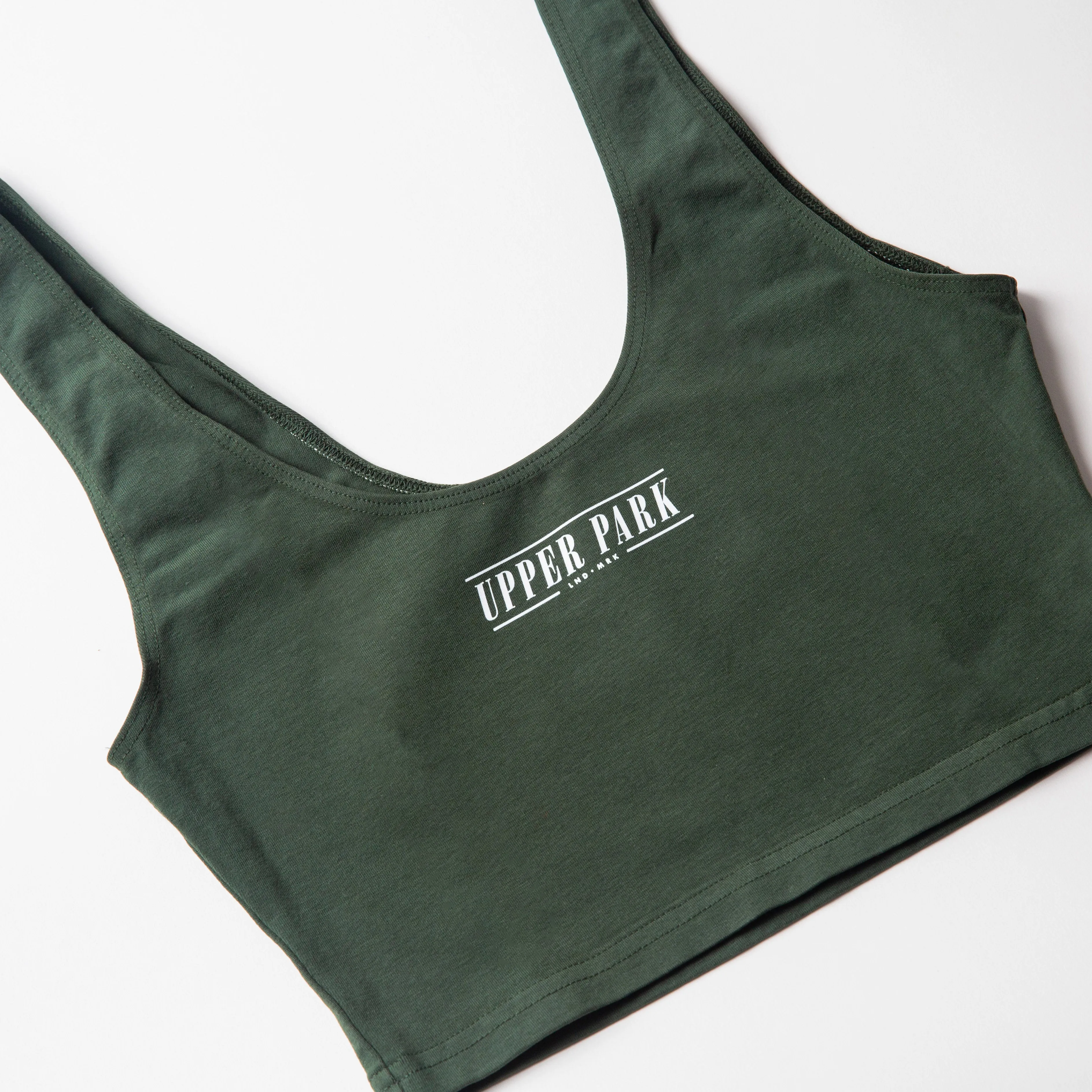 Activate Graphic Tank Crop Top