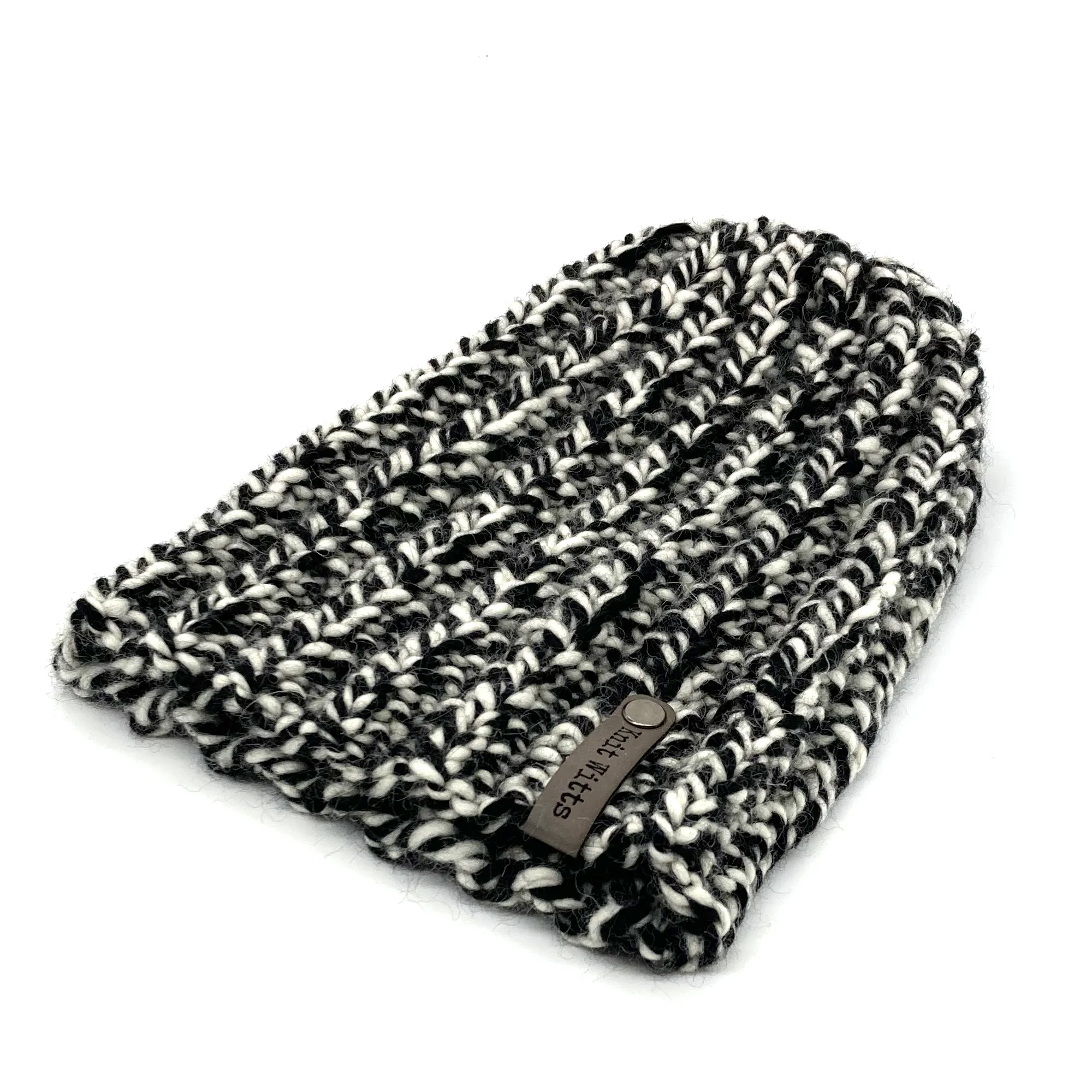 Adult Knit Beanie | Twist | Slouchy or Watchman cap | Knit Witts Global