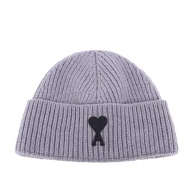 Ami Beanie Wool Grey