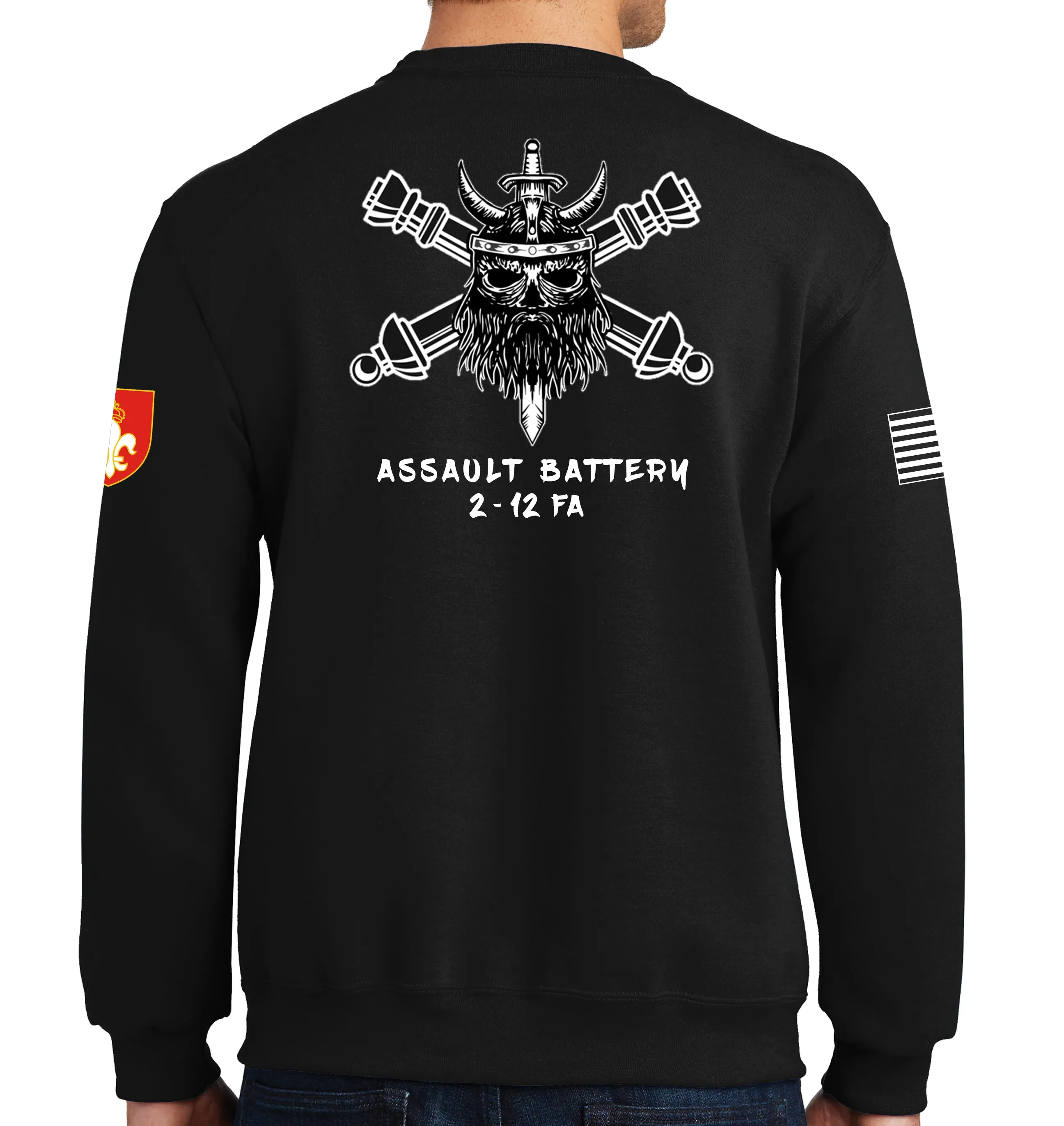Assault Crewneck Unisex Sweatshirt. This shirt IS approved for PT.