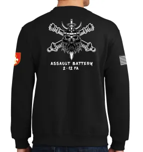 Assault Crewneck Unisex Sweatshirt. This shirt IS approved for PT.