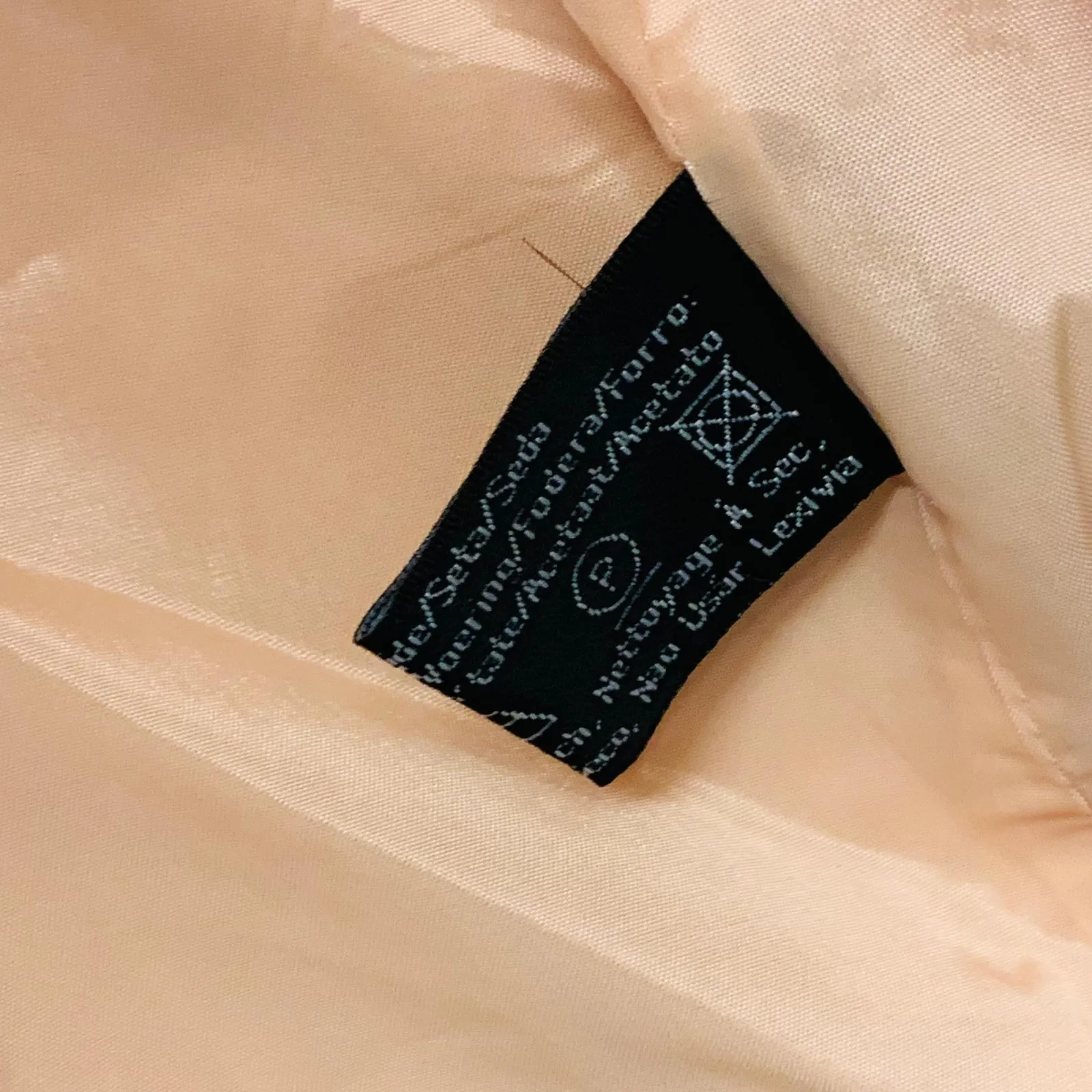 AUGUST SILK COLLECTION Pink Ladies Long Sleeve Collared Overcoat Jacket UK 12