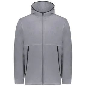 Augusta Sportswear Men's Graphite Chill Fleece 2.0 Full Zip Hoodie