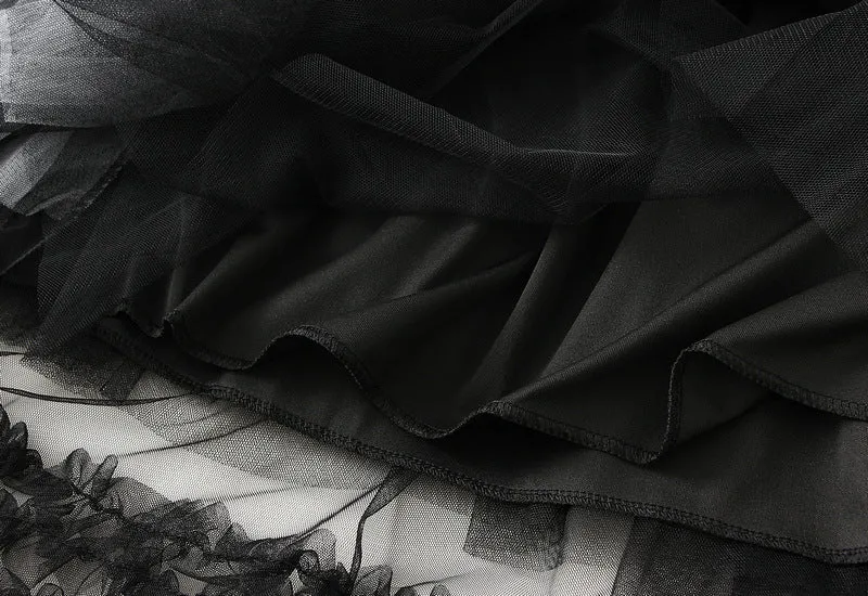Autumn Winter Tiered Skirt