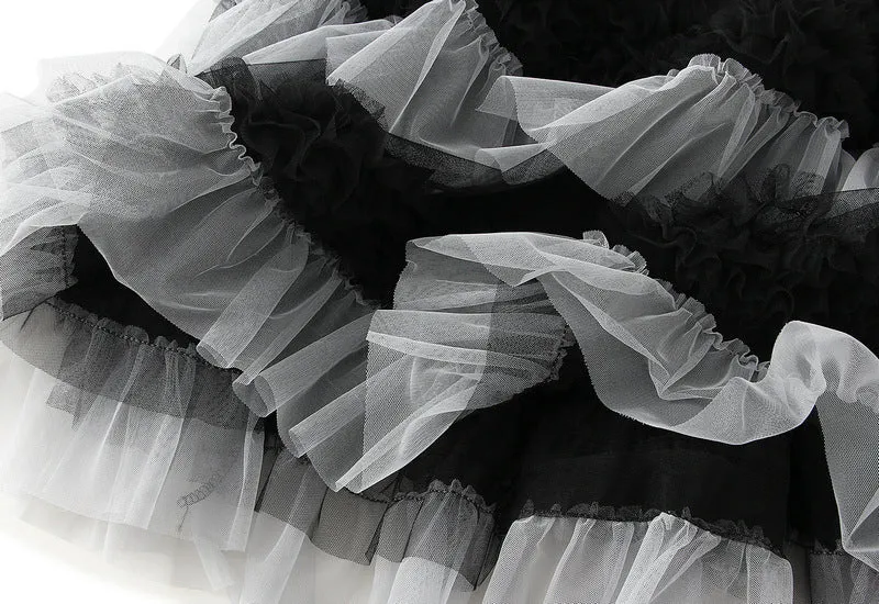 Autumn Winter Tiered Skirt