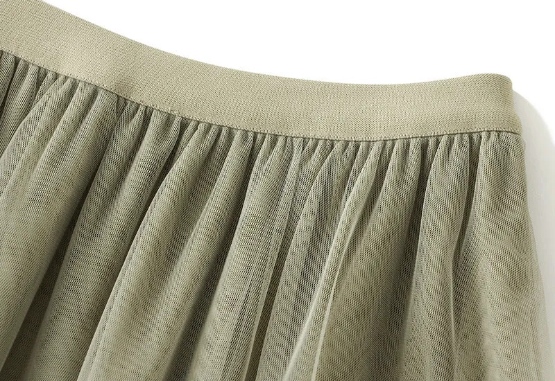 Autumn Winter Tiered Skirt