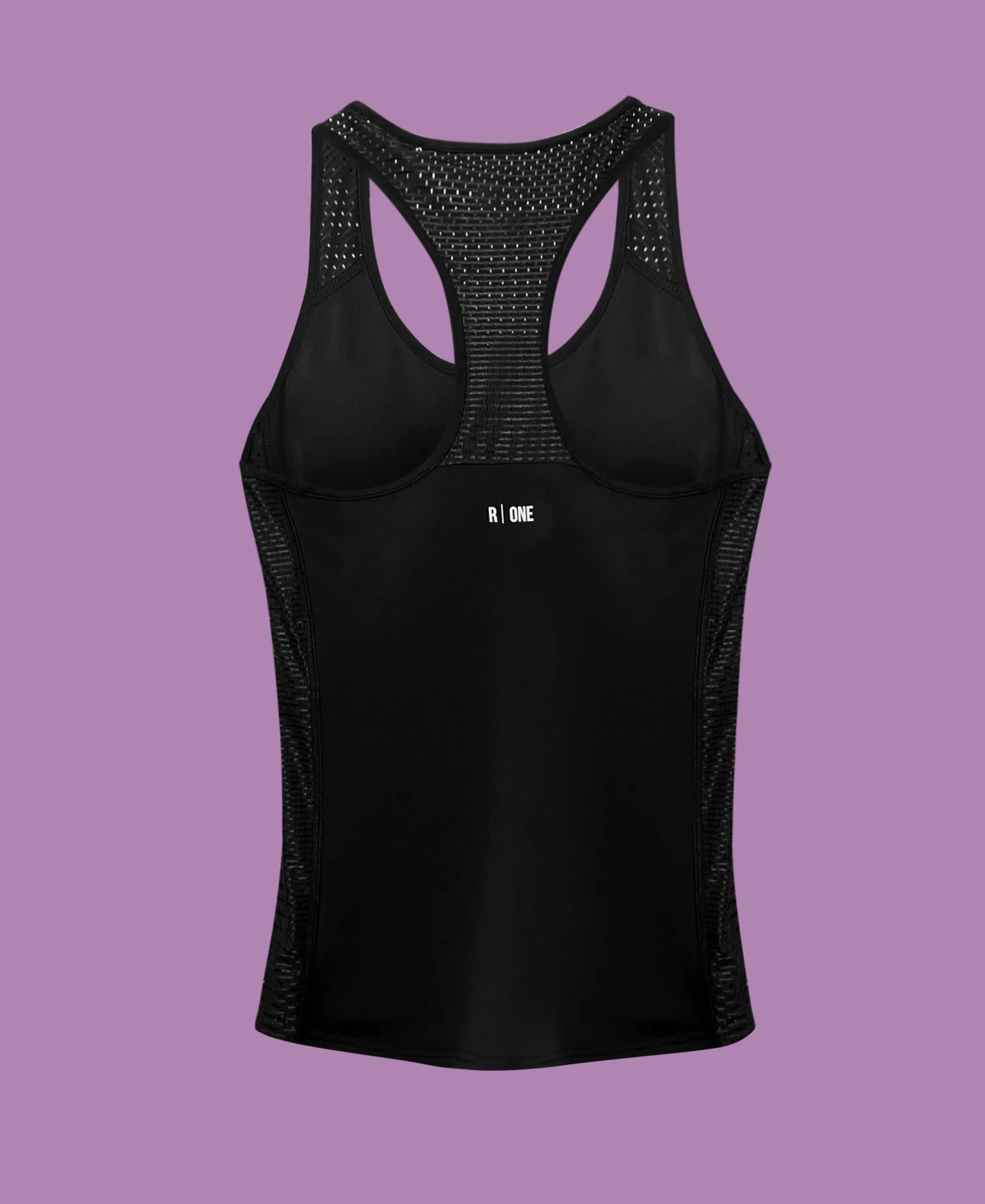 B-Confident Recycled Material Sports Vest | Black