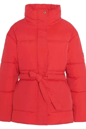 Barbour International Cindy Puffer Μπουφάν Κόκκινο LQU1779RE51