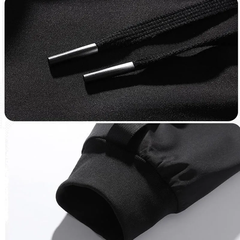 Black Cargo Pants 'The Great' Japanese black Techwear pants
