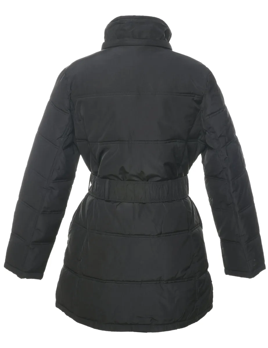 Black Puffer Jacket - M