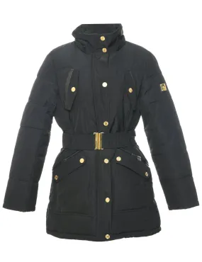 Black Puffer Jacket - M