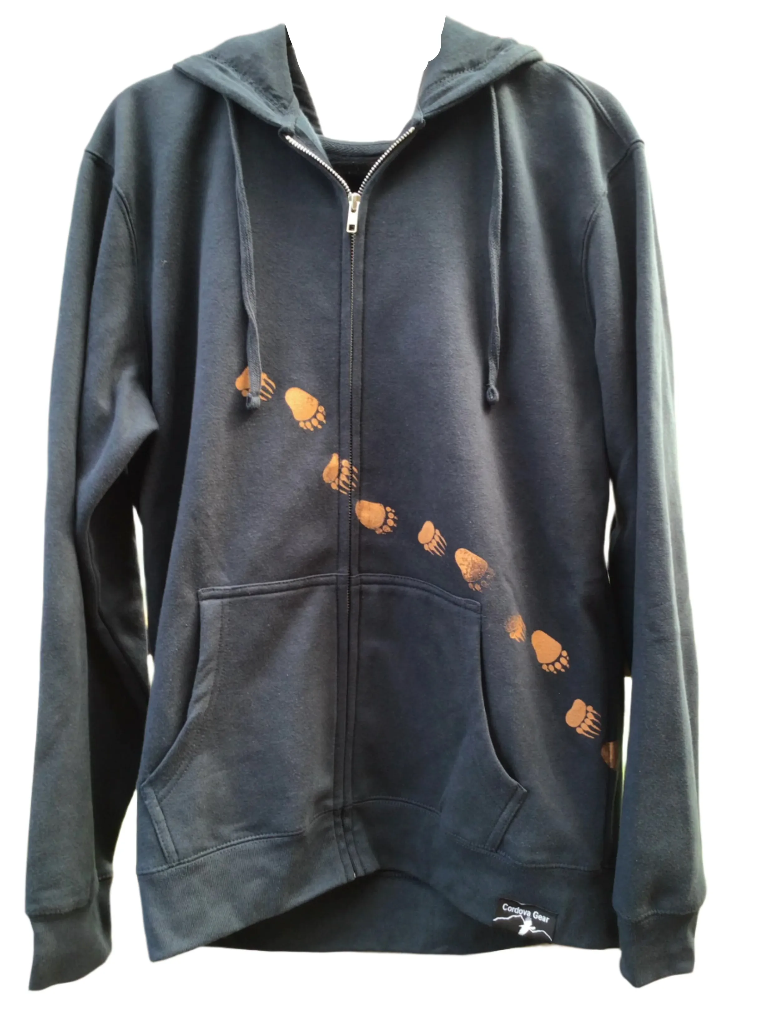 Brown Bear Zip Hoody Sweatshirt