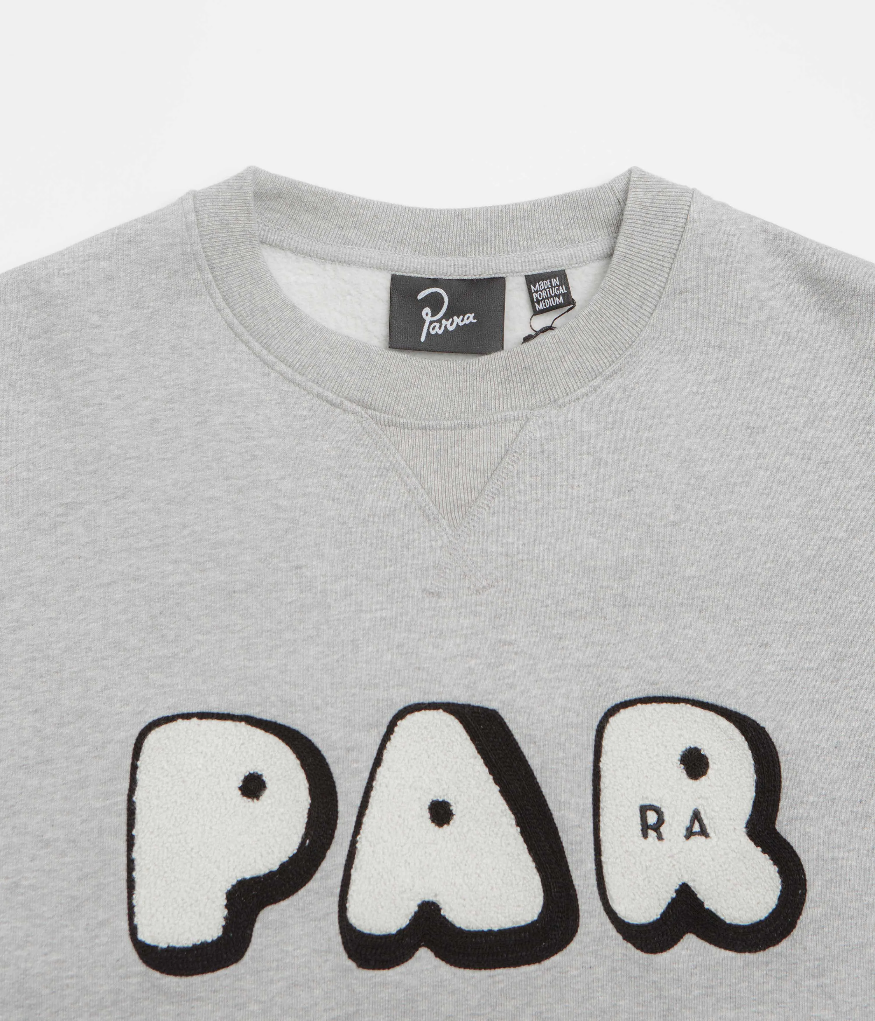 by Parra Rounded Par Crewneck Sweatshirt - Heather Grey