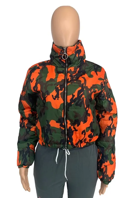 CAMO PUFFER JACKET