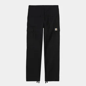 Carhartt Regular Cargo Pant - Black Rinsed