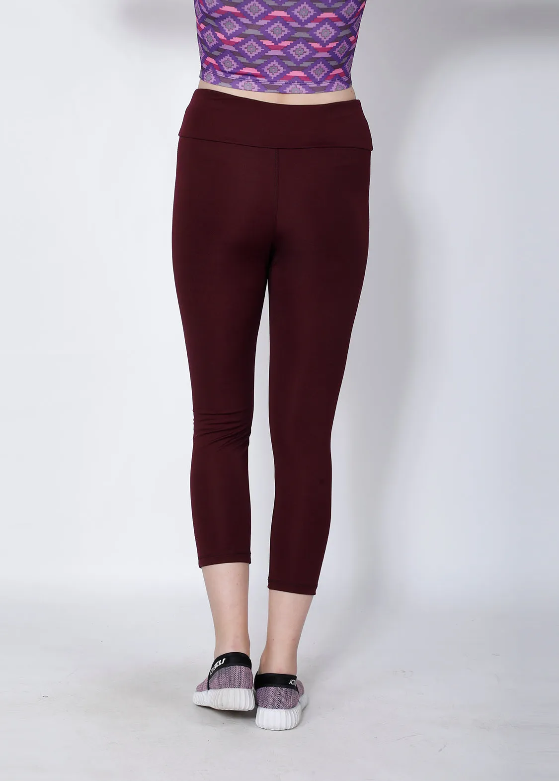 Cherry Red 7/8th tights