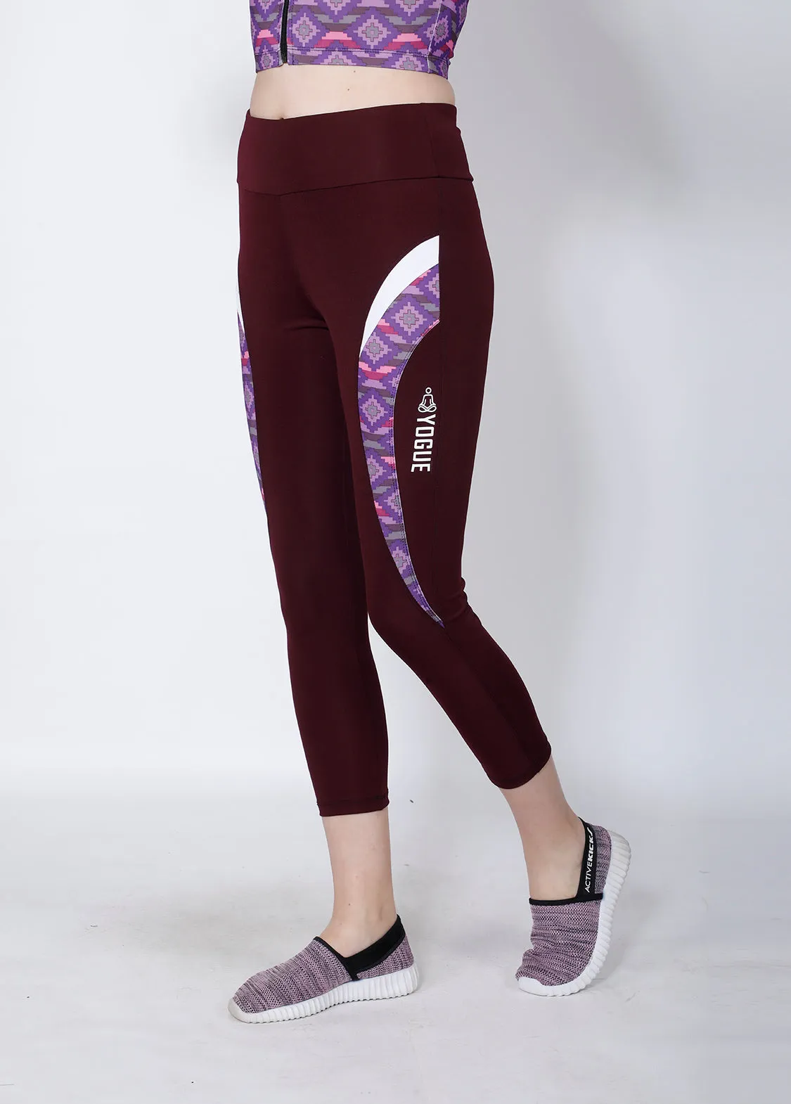 Cherry Red 7/8th tights