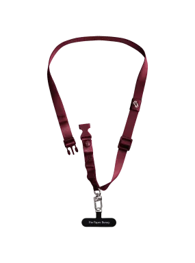 Commuter Phone Strap (Berry)