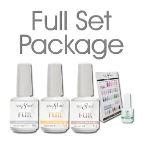 Cre8tion - Fur Soak Off Gel Full Set - 24 Colors Collection - $9.00/each