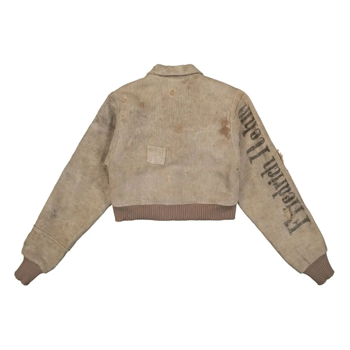 Cropped Bomber Jacket