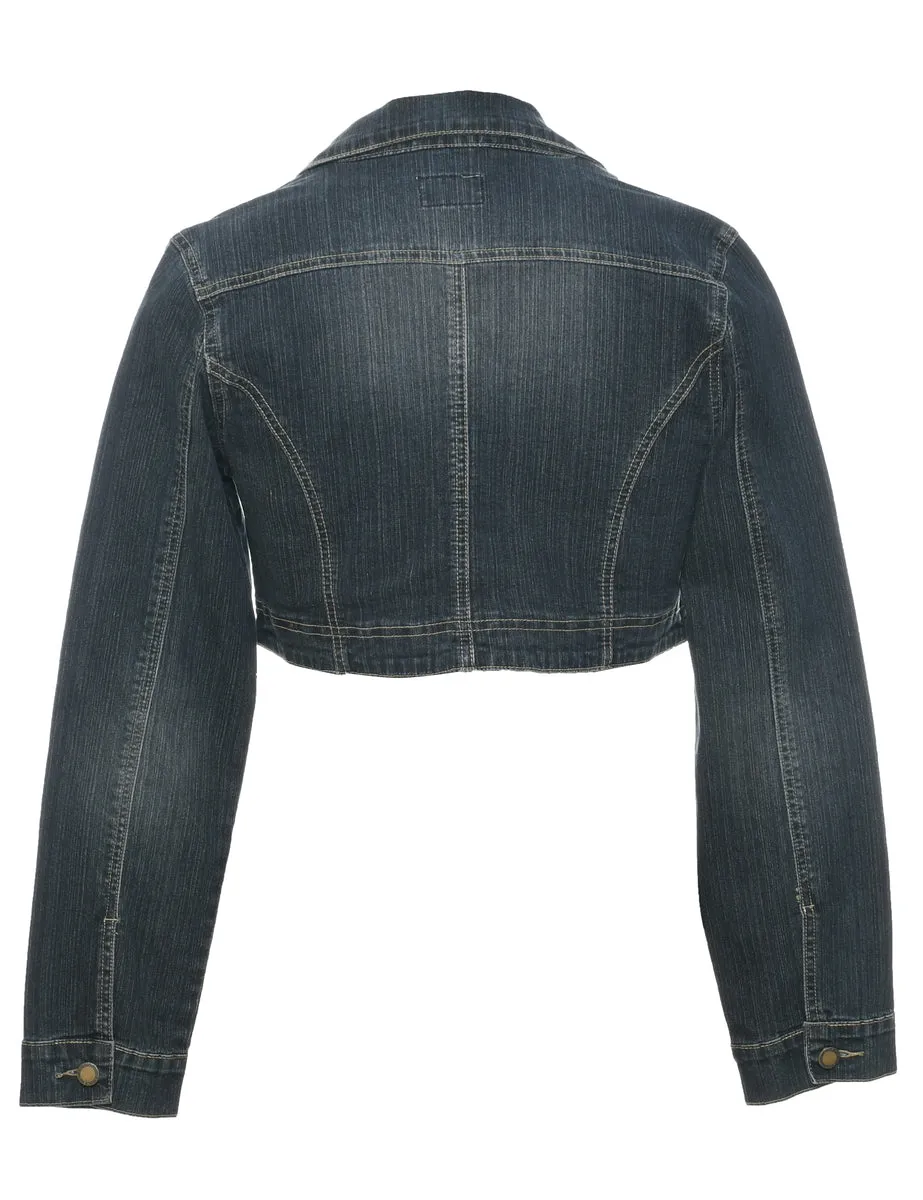 Cropped Denim Jacket - S