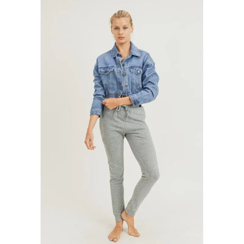 Cropped Denim Jacket