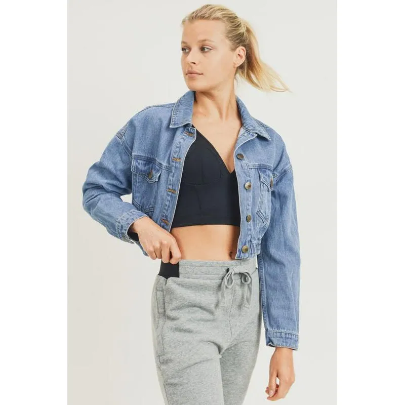Cropped Denim Jacket