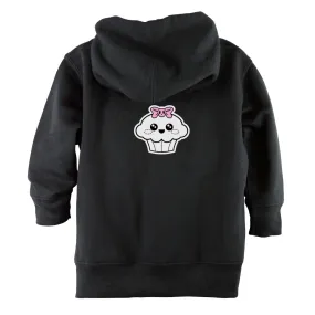 Cupcake Front Zipper Baby Hoodie