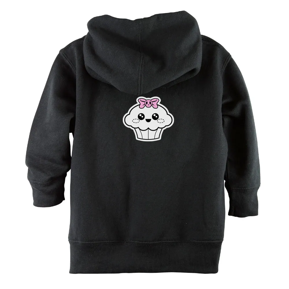 Cupcake Front Zipper Baby Hoodie