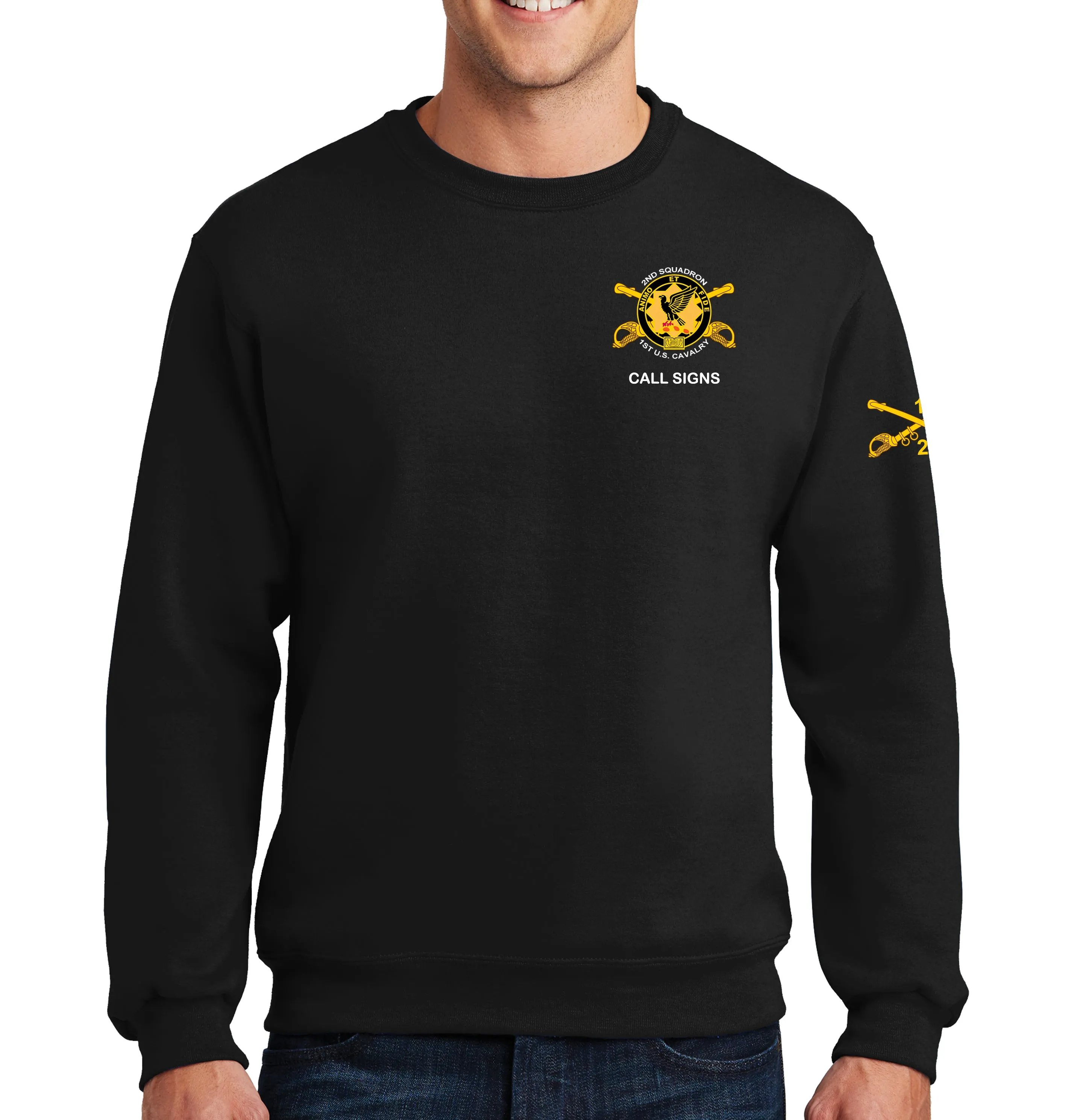 Darkhorse Crewneck Unisex Sweatshirt. This shirt IS approved for PT.