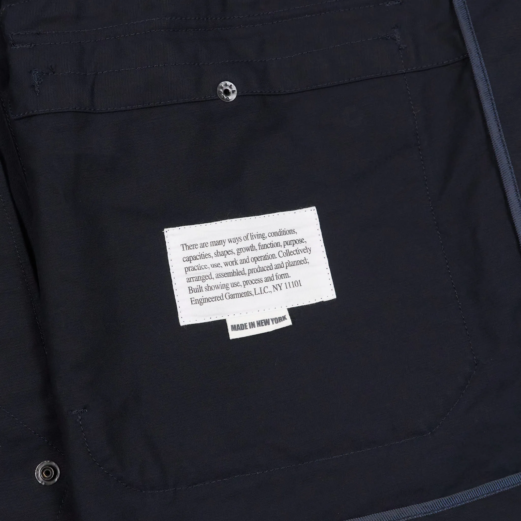 Engineered Garment New York Fireman Duffle Coat