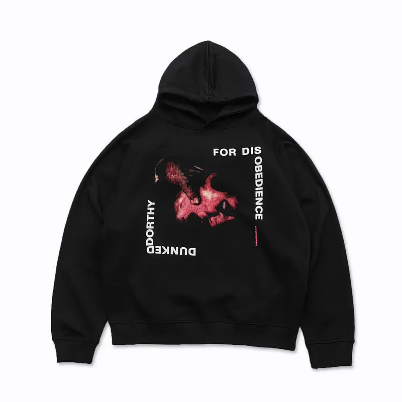 ERD Hoodie Printed Hoodie Loose Casual