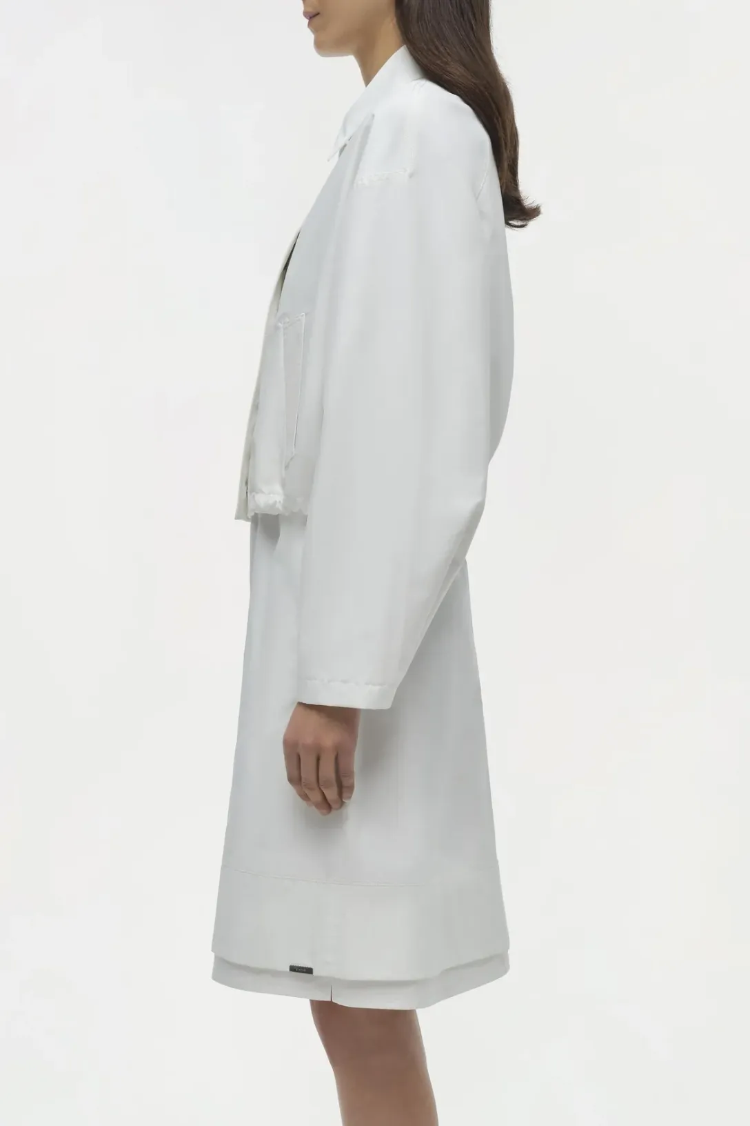 Everli Cotton Jacket | White