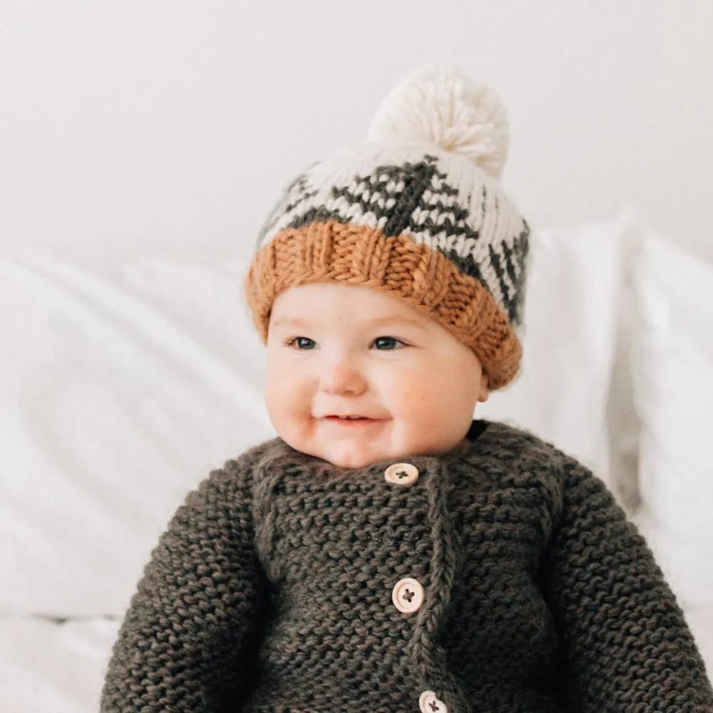 Forest Hand Knit Beanie Hat Kids and Adult - Bestseller