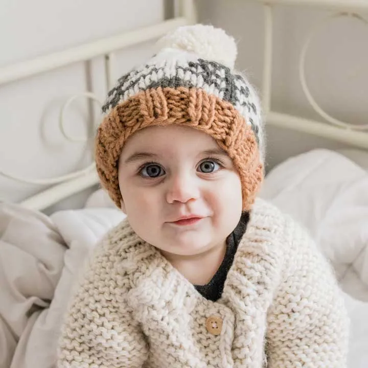 Forest Hand Knit Beanie Hat Kids and Adult - Bestseller