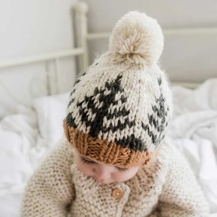 Forest Hand Knit Beanie Hat Kids and Adult - Bestseller