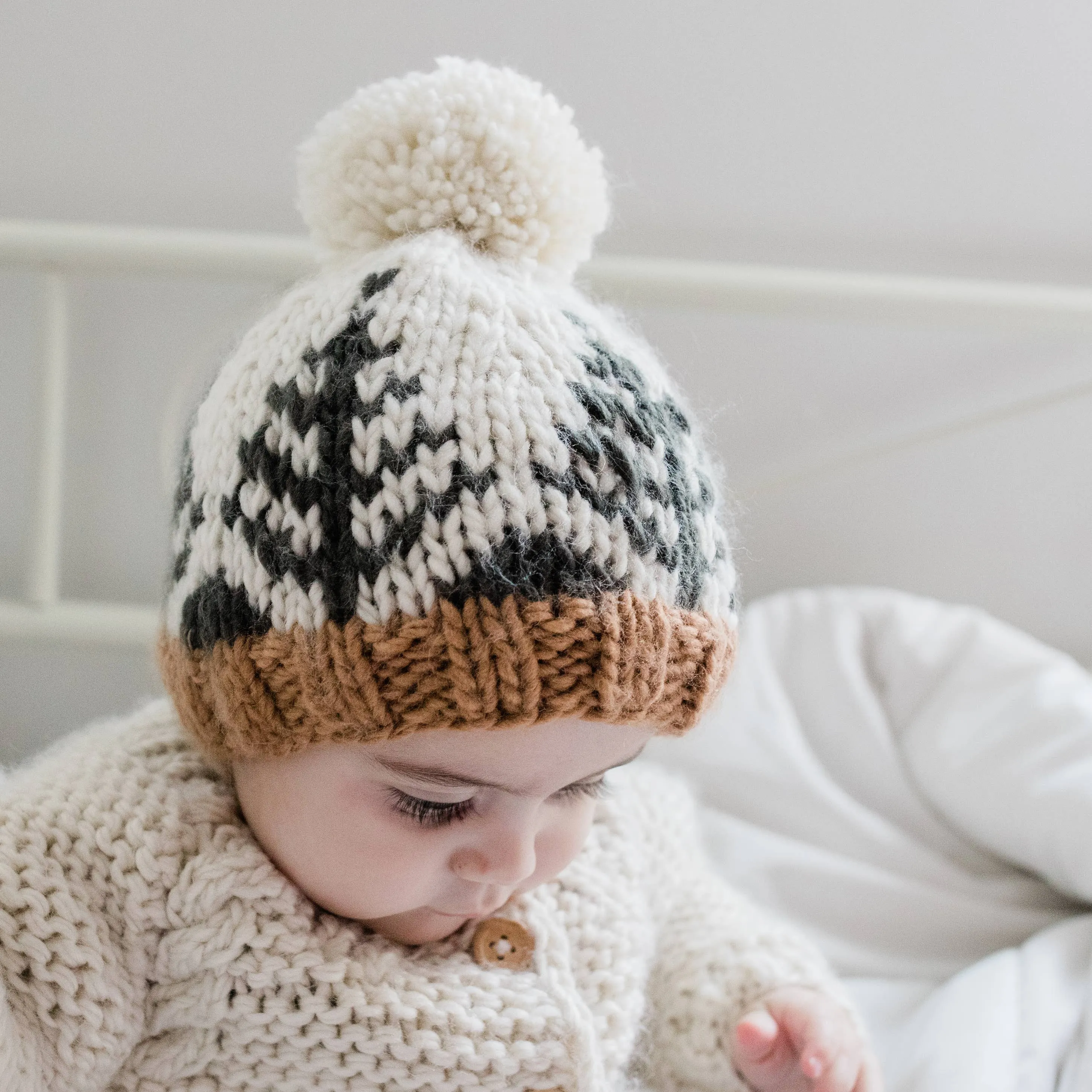 Forest Hand Knit Beanie Hat Kids and Adult - Bestseller