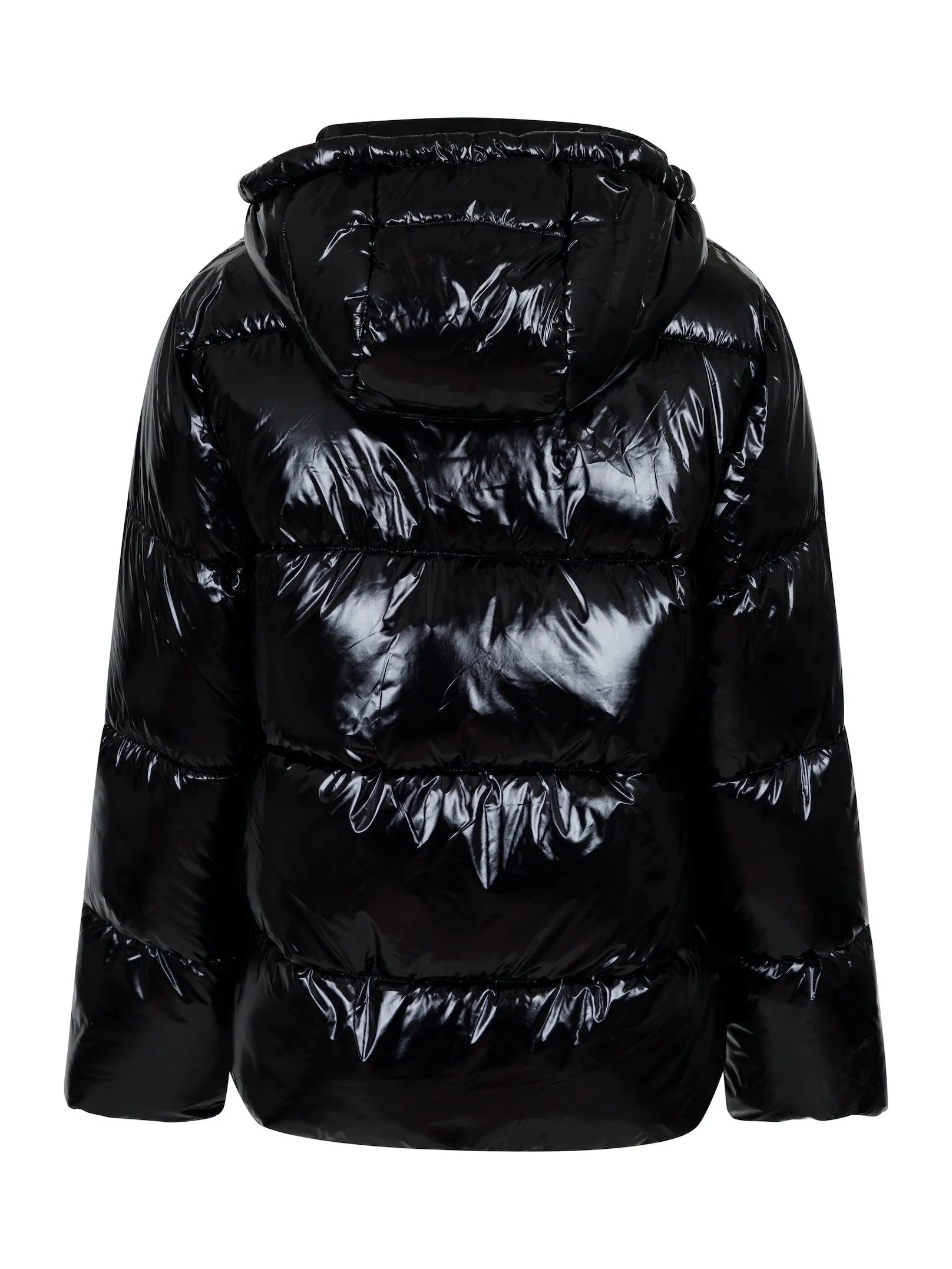 Fox Shine Puffer Jacket - Black