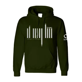 Hoodie - Jungle Green (Heavy Fabric)