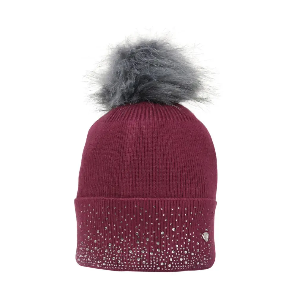Hy Equestrian Synergy Diamante Bobble Hat