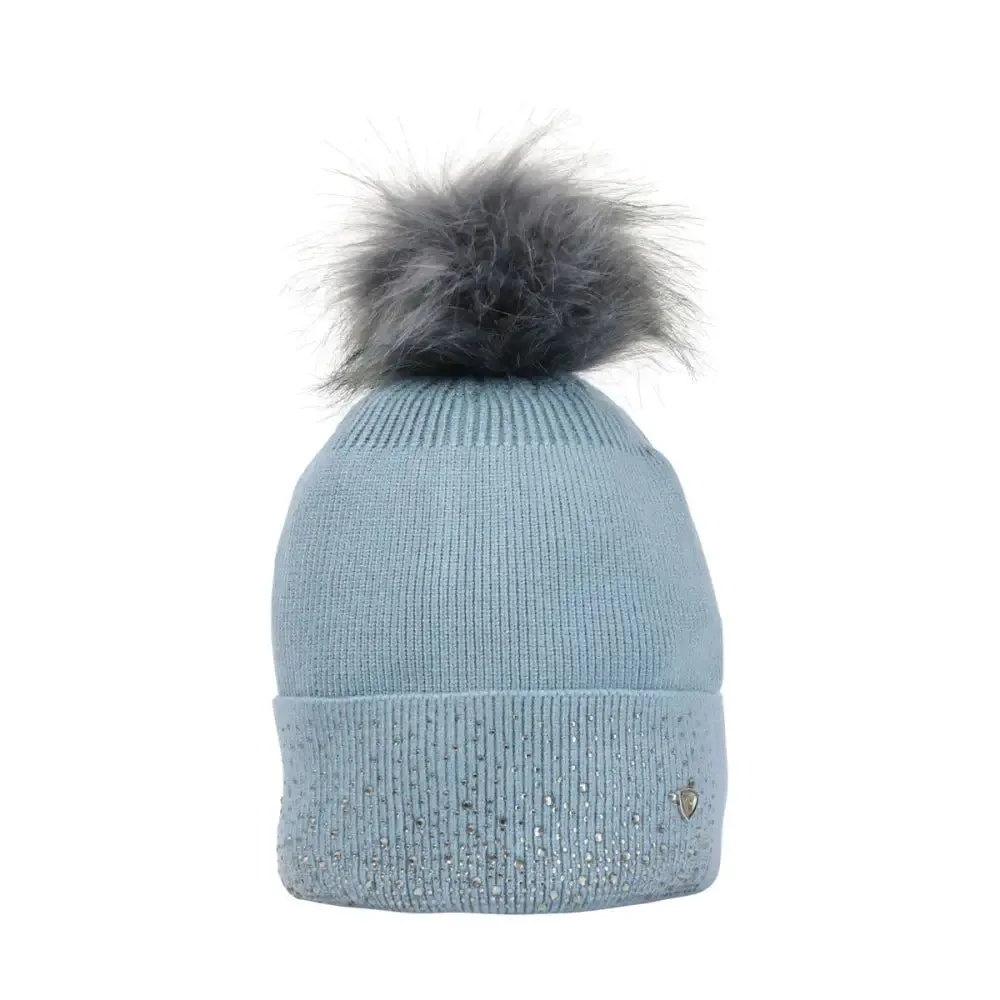 Hy Equestrian Synergy Diamante Bobble Hat