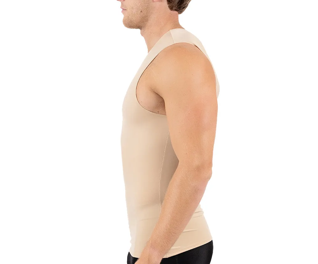 Insta Slim Big and Tall Compression Sleeveless Tank TS00N1BT by InstantFigure - InstaSlim - InstantRecoveryMD