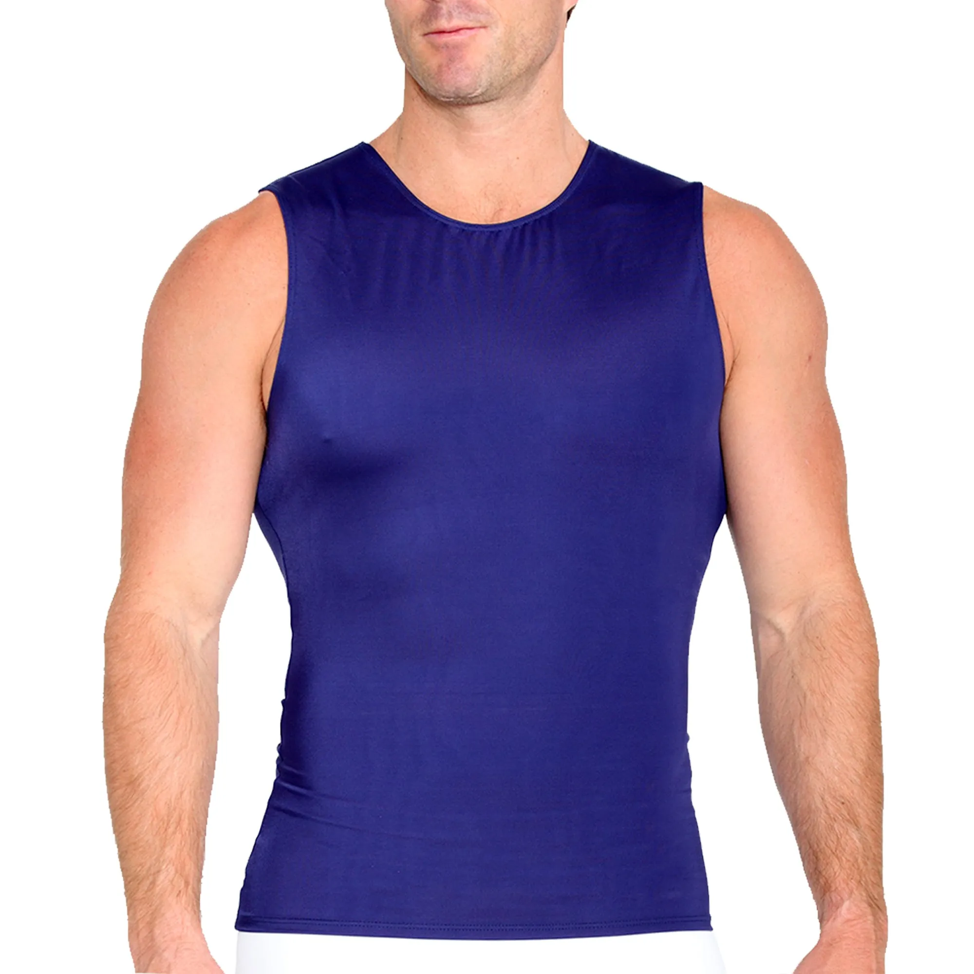 Insta Slim Compression Sleeveless Crew Neck Tank TS00N1 by InstantFigure - InstaSlim - InstantRecoveryMD