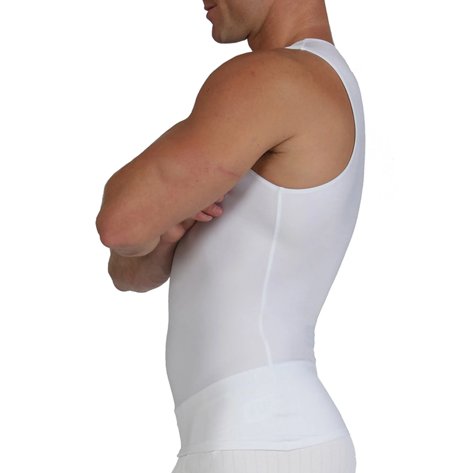 Insta Slim Compression Sleeveless Crew Neck Tank TS00N1 by InstantFigure - InstaSlim - InstantRecoveryMD